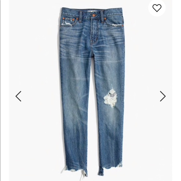 Madewell Denim - MADEWELL The Perfect Summer Jean: Destructed Ed